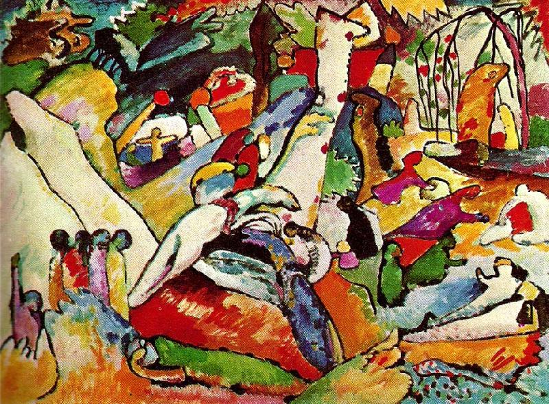 Wassily Kandinsky komposition oil painting image